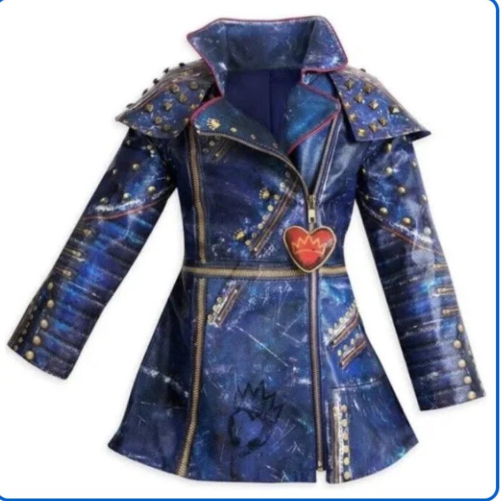 Disney's Descendants 2 Evie Faux Leather Jacket - Girls XL 14/16 (NWOT)